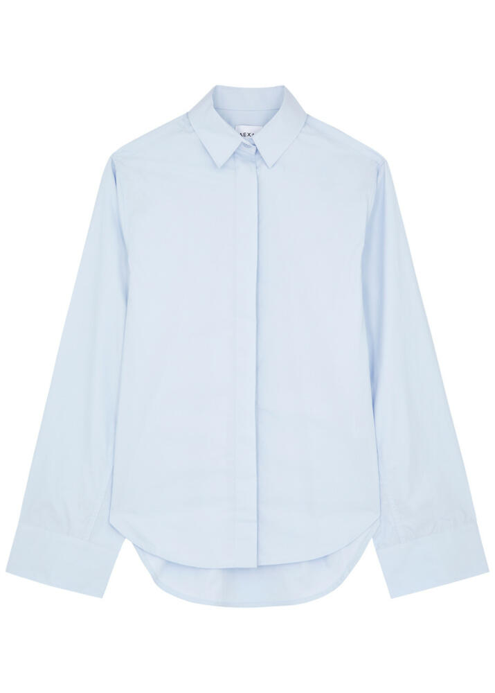 Aexae Cotton-poplin Shirt - Light Blue Cover