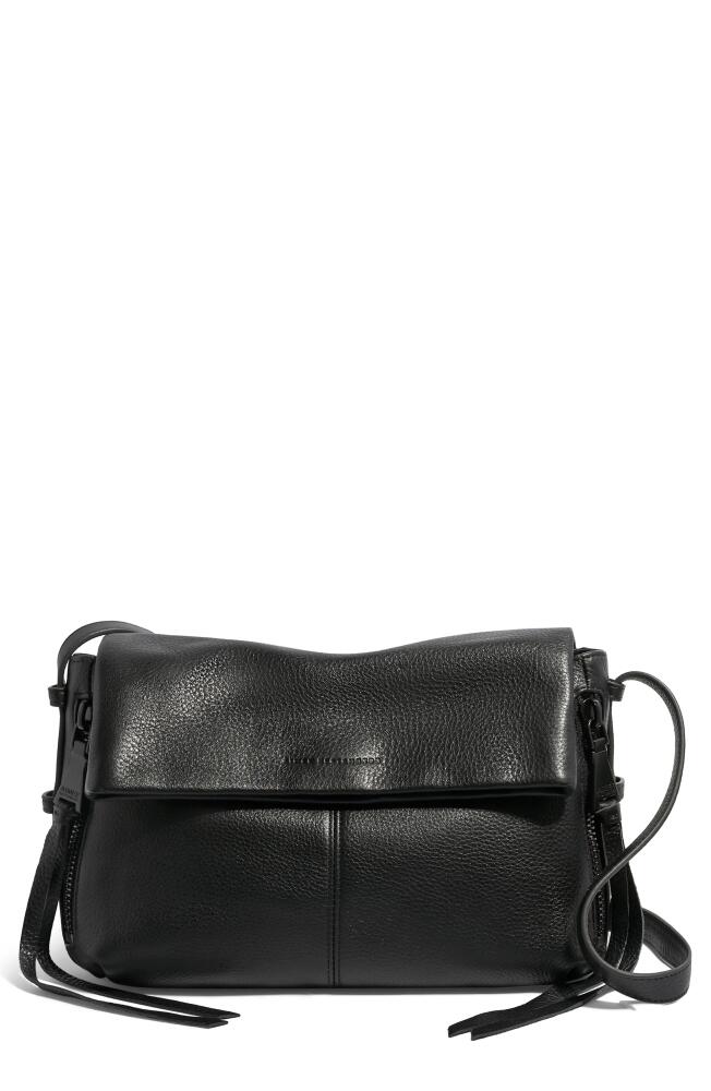 Aimee Kestenberg Bali Leather Crossbody Bag in Black W/Black Cover