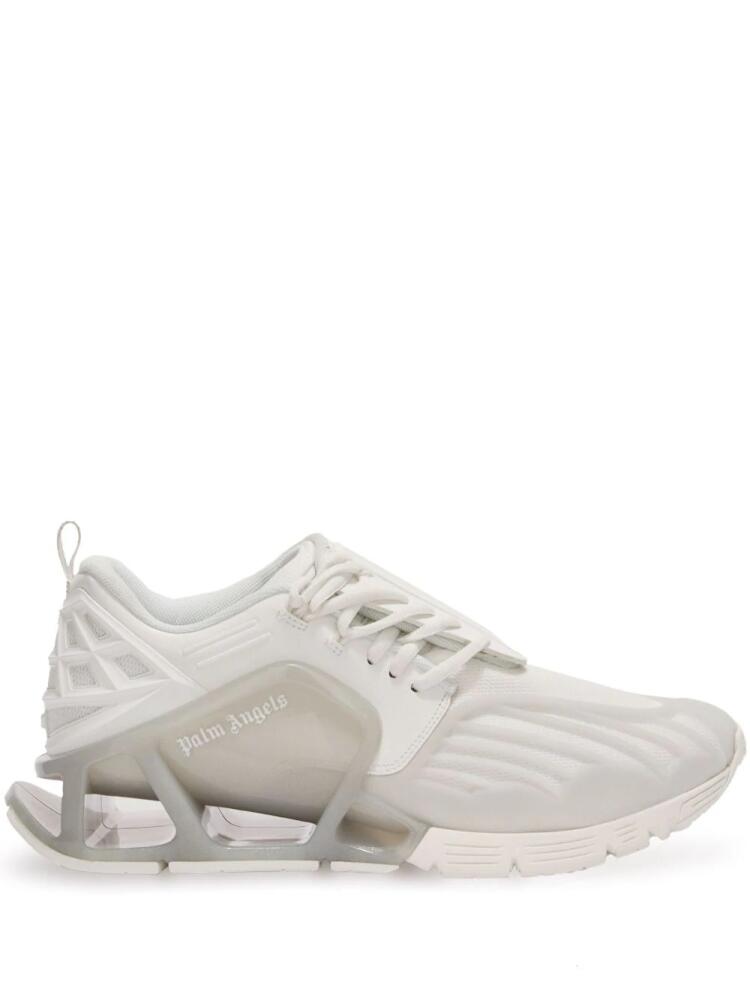 Palm Angels Racing Palm Web sneakers - White Cover