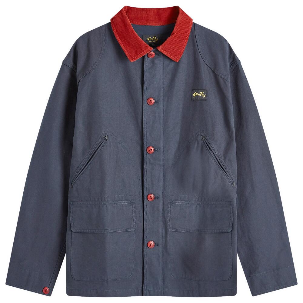 Stan Ray Men's Hunters Jacket in Navy Half Panama Cover