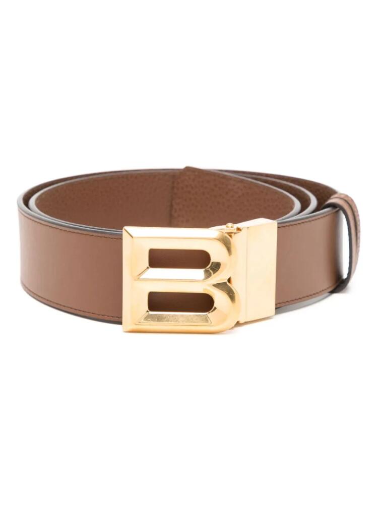 Bally reversible logo-buckle belt - Brown Cover