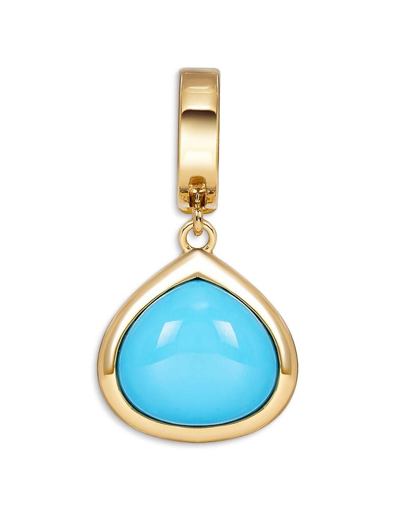 Marina B 18K Yellow Gold Trisolina Turquoise Pendant Cover