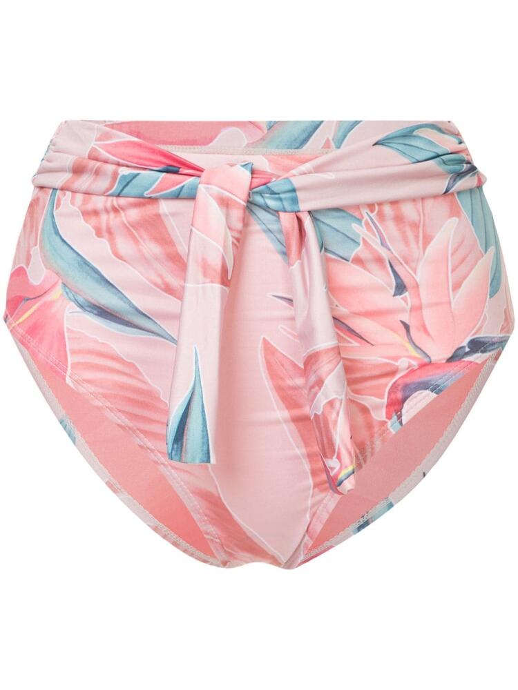 Duskii Sahara high waisted bikini bottoms - Pink Cover