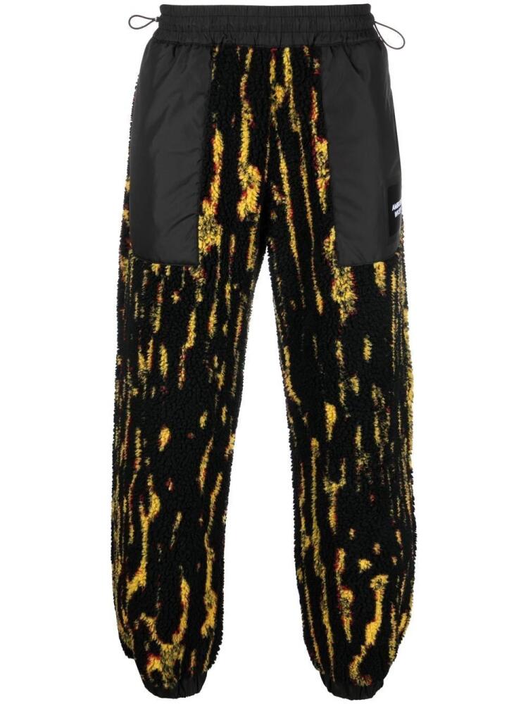 AMBUSH printed drawtring track pants - Black Cover