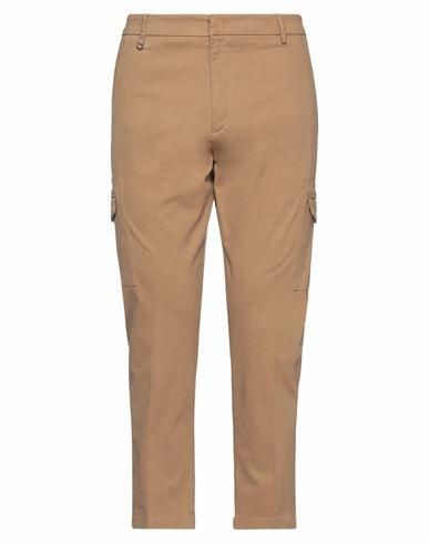 Golden Craft 1957 Man Pants Camel Cotton, Elastane Cover