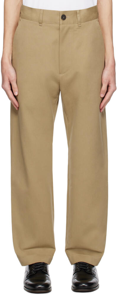 Studio Nicholson Tan Bill Trousers Cover