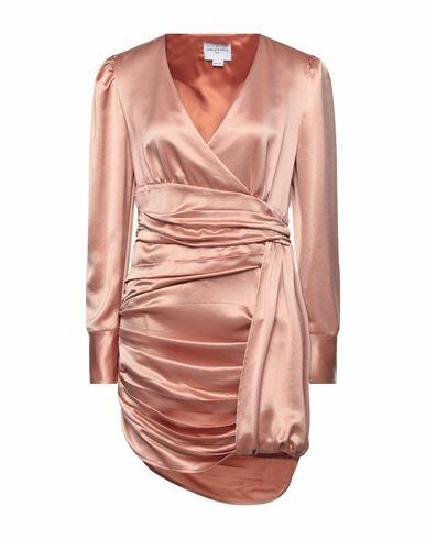 Isabelle Blanche Paris Woman Mini dress Blush Acetate, Polyester Cover