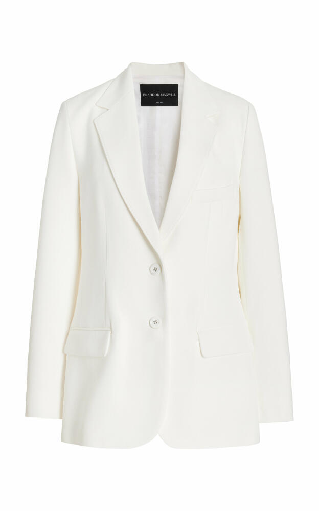 Brandon Maxwell - The Campbell Blazer Jacket - Ivory Cover