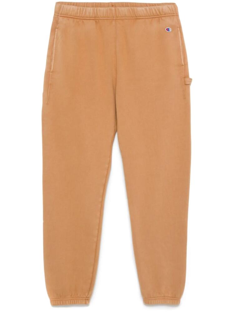 Champion logo-patch track pants - Neutrals Cover