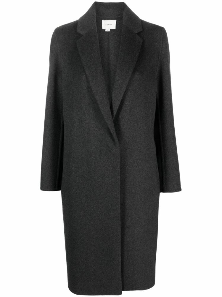 Vince notched-lapel single-breasted coat - Grey Cover