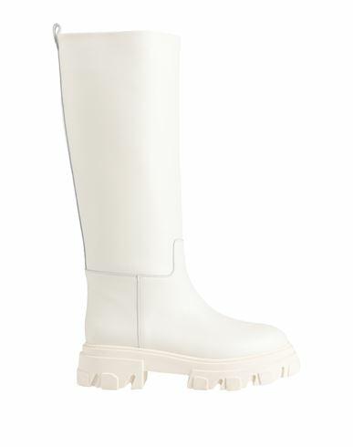 Gia X Pernille Teisbaek Woman Boot White Bovine leather Cover