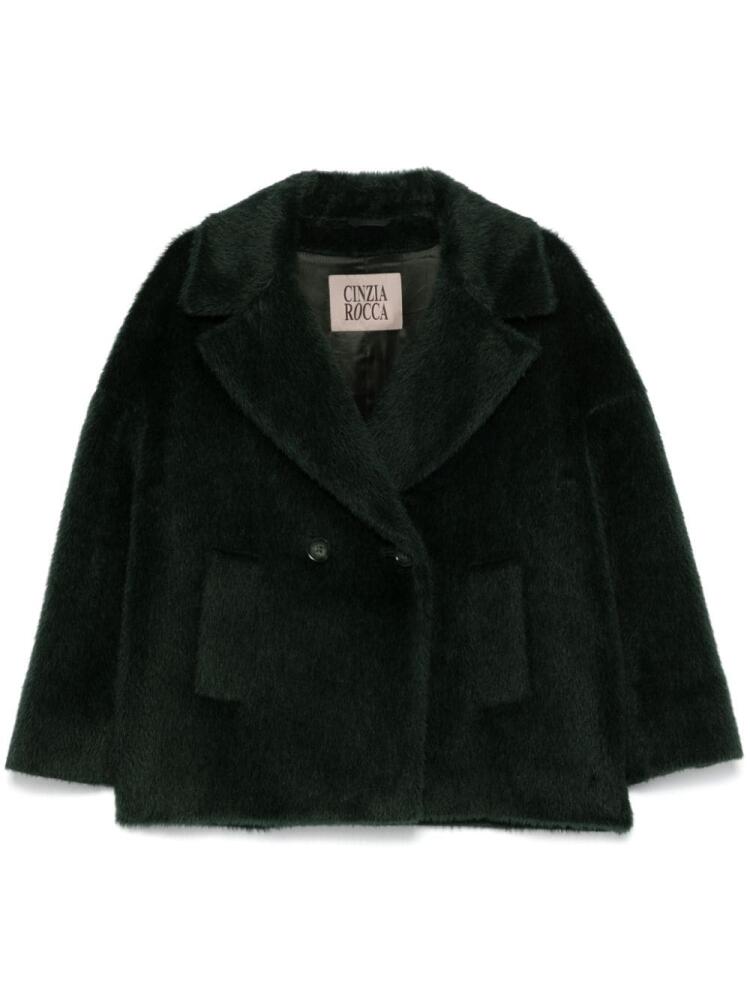 Cinzia Rocca faux-fur jacket - Green Cover