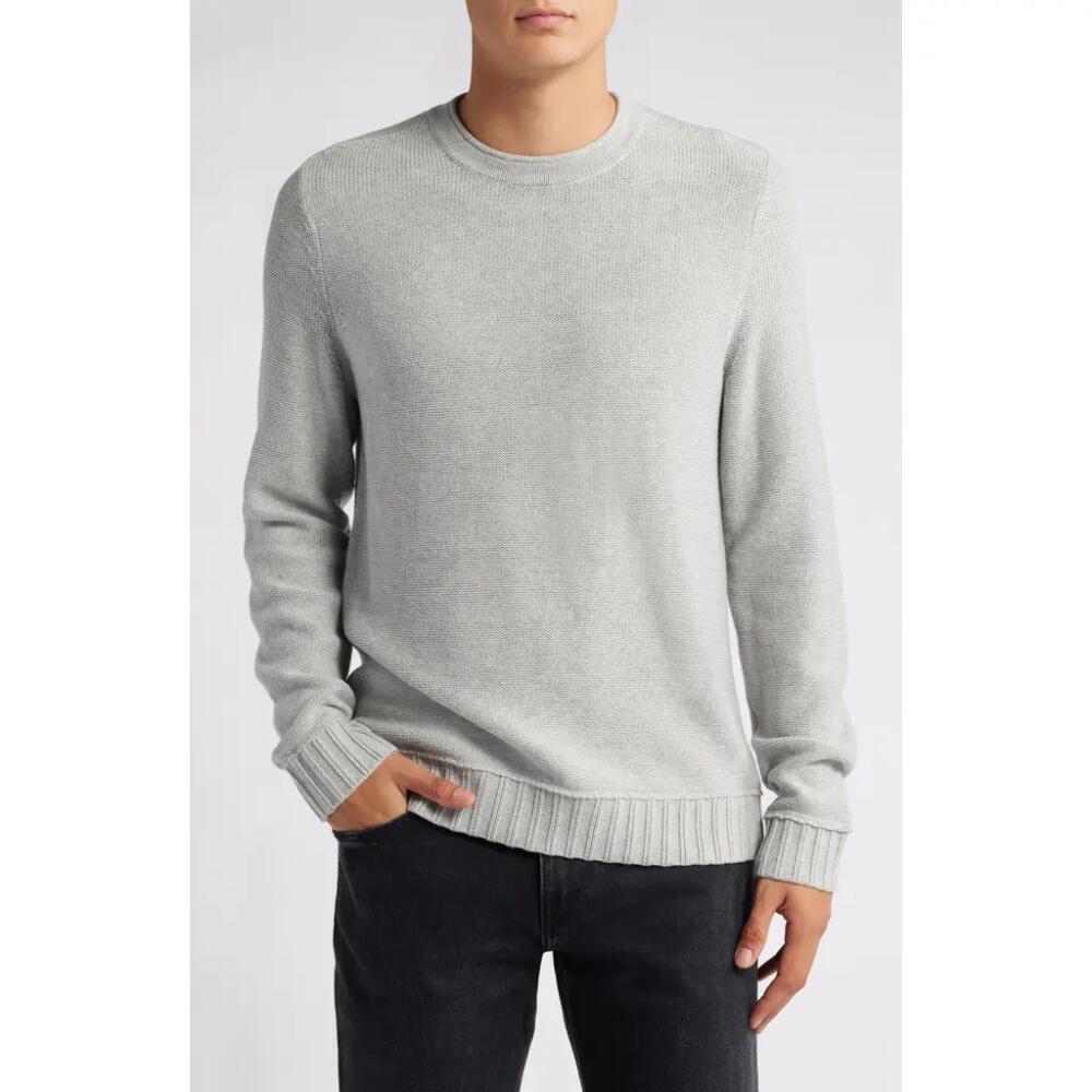 Treasure & Bond Roll Neck Cotton Sweater in Grey Heather Cover