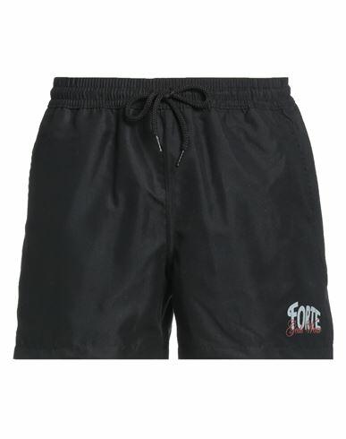 Gcds Man Shorts & Bermuda Shorts Black Polyester Cover