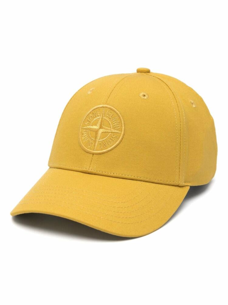 Stone Island Compass-motif baseball cap - Yellow Cover