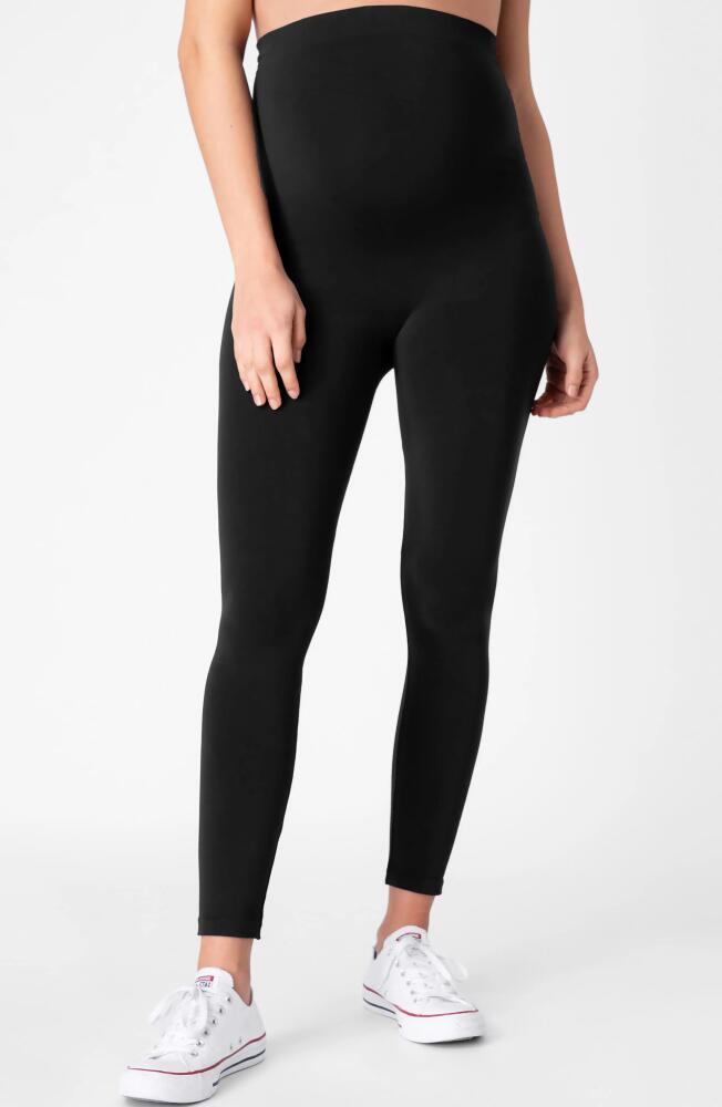 Seraphine Over the Bump Maternity Leggings in Black Cover