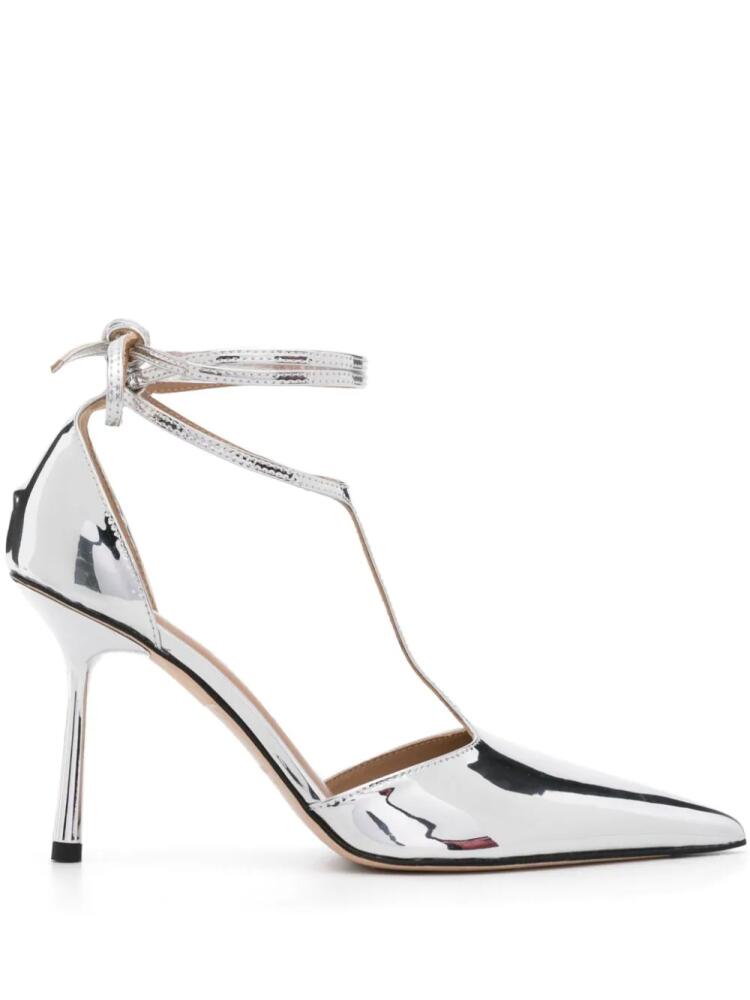 Studio Amelia 90mm Gisele pumps - Silver Cover