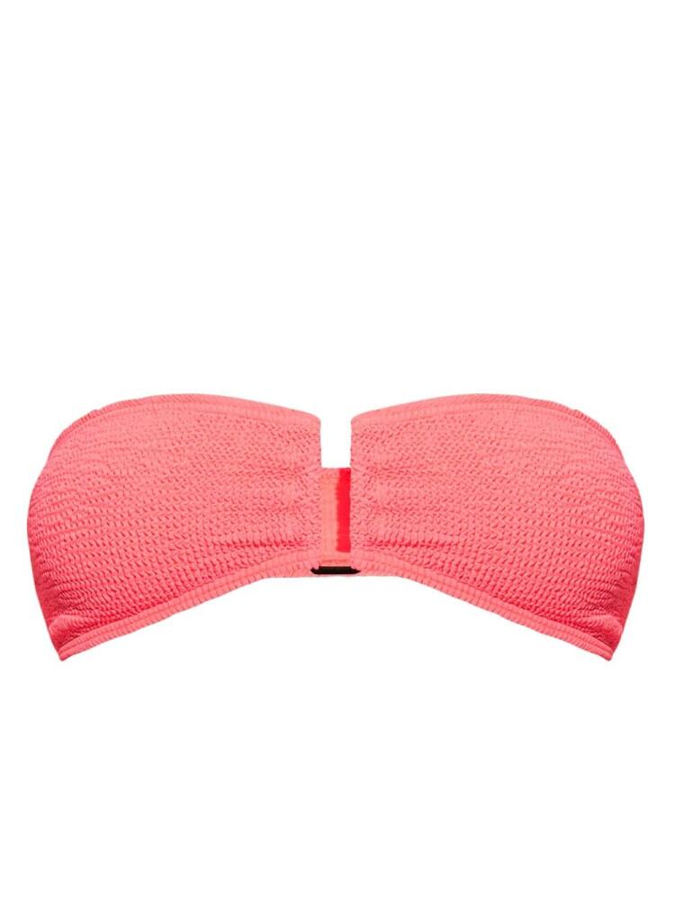 Bond-eye Blake bandeau bikini top - Pink Cover