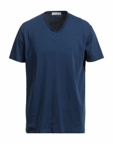 Daniele Fiesoli Man T-shirt Blue Cotton Cover