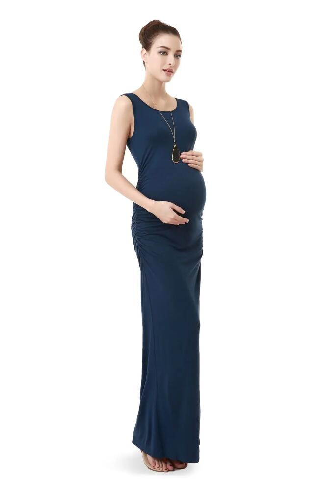 Kimi and Kai Maternity Maxi Tank Dress in Navy Cover