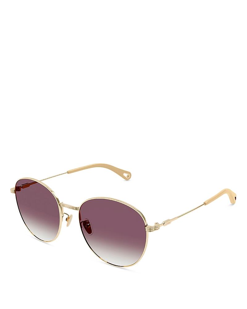 Chloe Faith Round Sunglasses, 57mm Cover