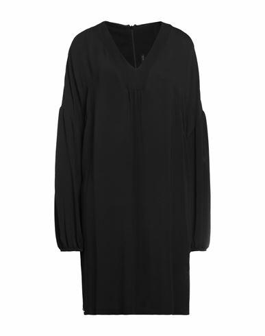 Manila Grace Woman Mini dress Black Viscose Cover