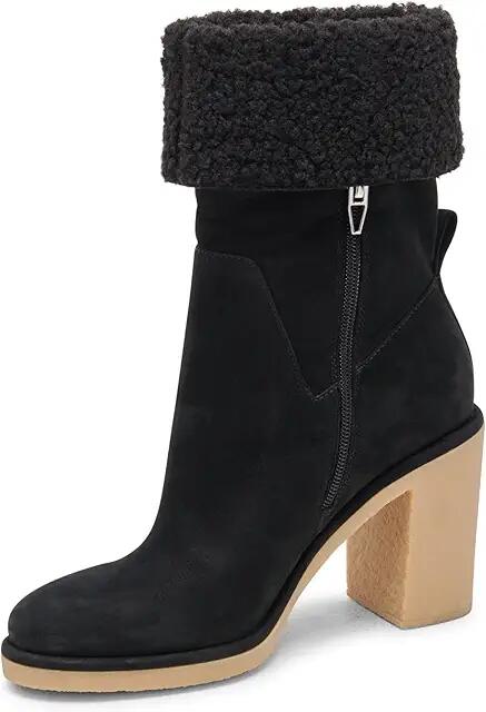 Dolce Vita Caddie Plush (Black Nubuck) Women's Boots Cover