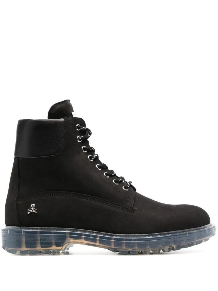 Philipp Plein The Hunter lace-up ankle boots - Black Cover