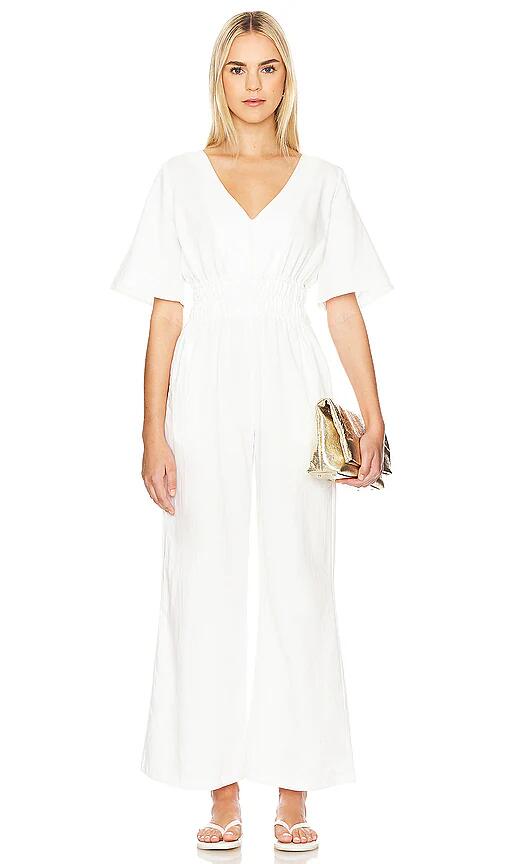 BOAMAR Abbey Jumpsuit in White Cover