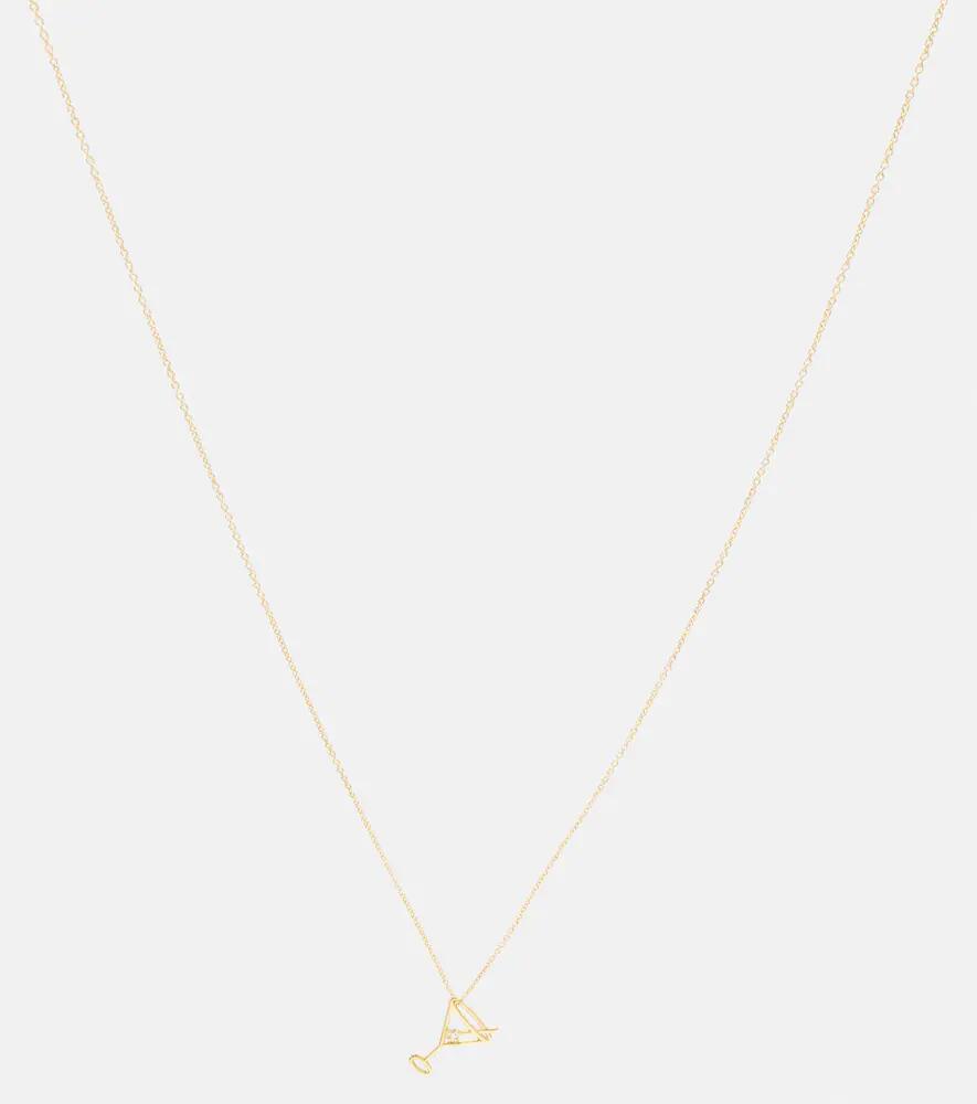 Aliita Martini 9kt yellow gold necklace with diamond Cover