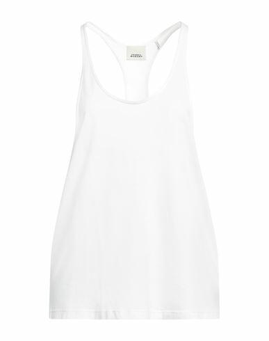 Isabel Marant Woman Tank top White Cotton Cover