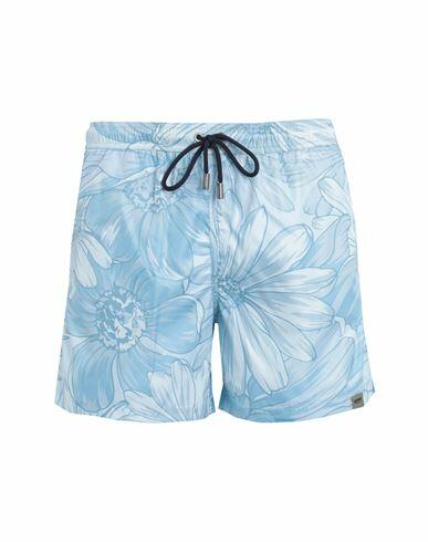 Aspesi Man Swim trunks Light blue Polyester Cover