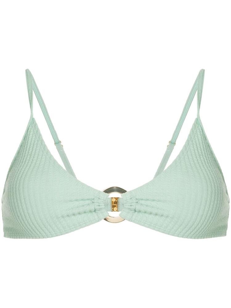 Duskii Long Island bikini top - Green Cover