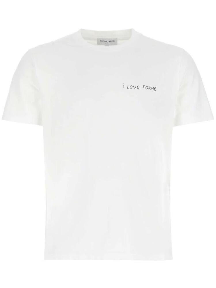 Maison Labiche cotton t-shirt - White Cover