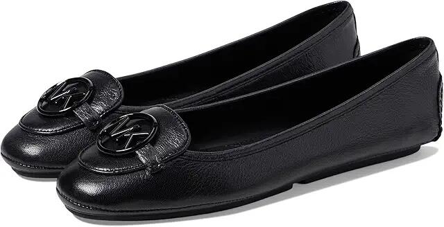 MICHAEL Michael Kors Lillie Moc (Black Madras 1) Women's Shoes Cover