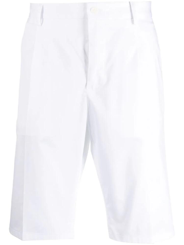 Dolce & Gabbana rear-logo slim bermuda shorts - White Cover