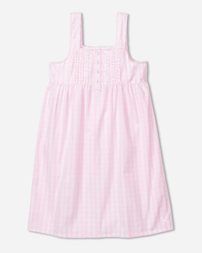 J.Crew Petite Plume™ women's seersucker Charlotte nightgown Cover