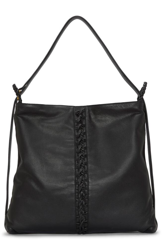 Vince Camuto Licia Hobo Bag in Black Cotana Cover