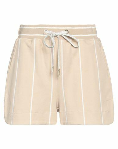 Eleventy Woman Shorts & Bermuda Shorts Beige Cotton, Viscose Cover