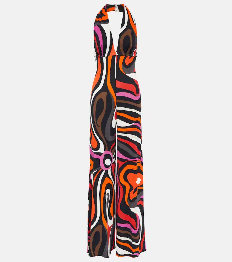 Pucci Marmo halterneck jumpsuit Cover