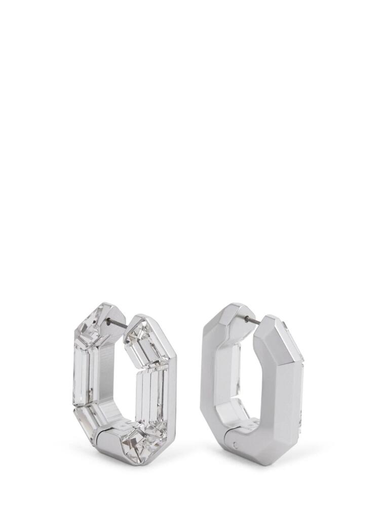 SWAROVSKI Mini Lucent Crystal Hoop Earrings Cover