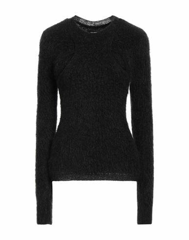 Isabel Marant Woman Sweater Black Mohair wool, Synthetic fibers, Recycled polyamide, Wool, Elastane Cover