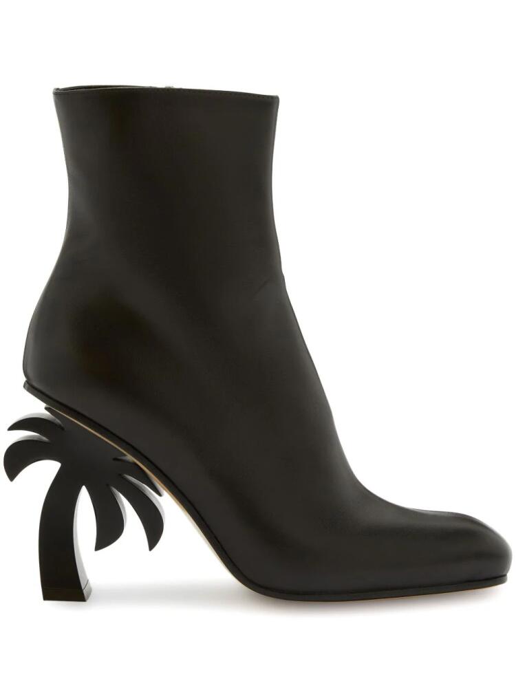 Palm Angels Palm-heel 95mm ankle boots - Black Cover