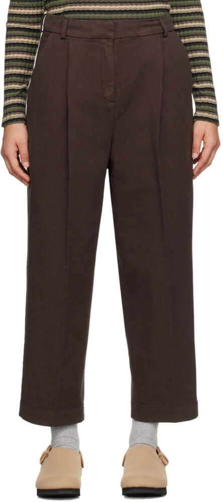 YMC Brown Market Trousers Cover