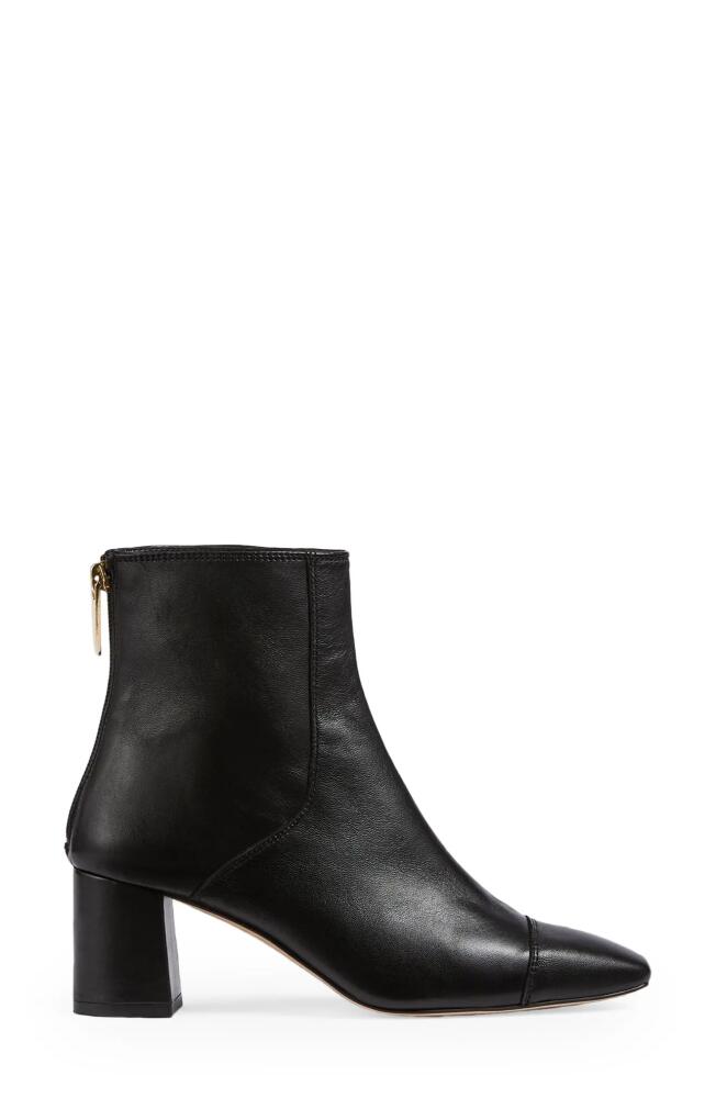 LK Bennett Maxine Cap Toe Bootie in Black Cover