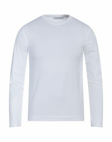 Cruciani Man T-shirt White Cotton, Elastane Cover