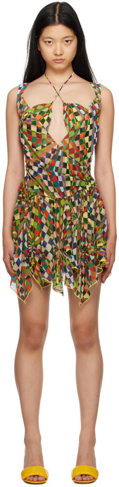 SIEDRÉS Multicolor Fia Minidress Cover