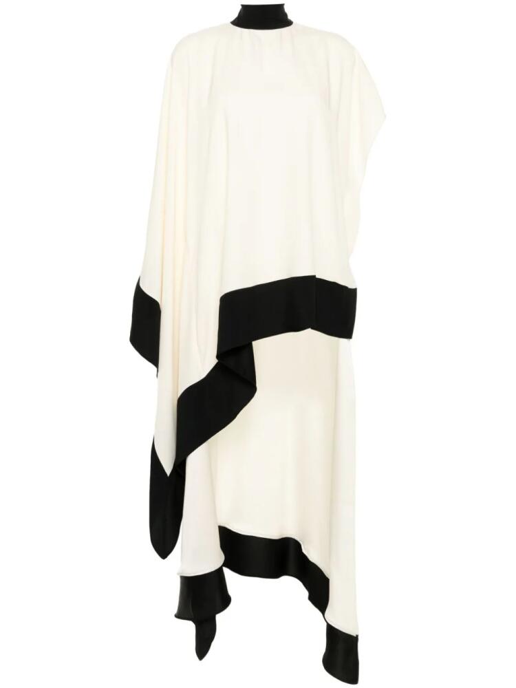 Taller Marmo California Corniche asymmetrical dress - White Cover