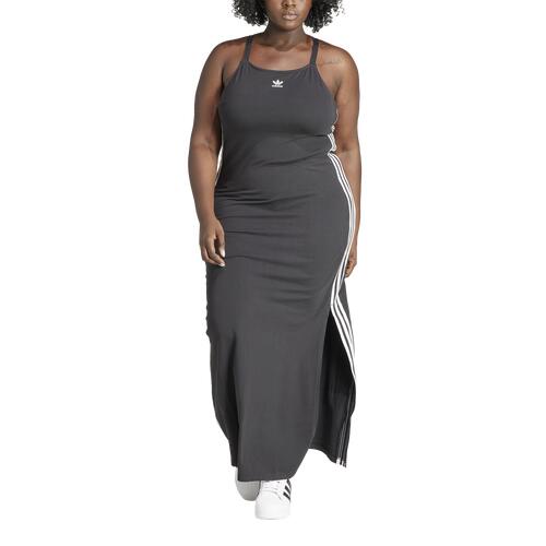 adidas Originals adicolor 3-Stripes Lifestyle Maxi Dress PS - Womens Black Cover