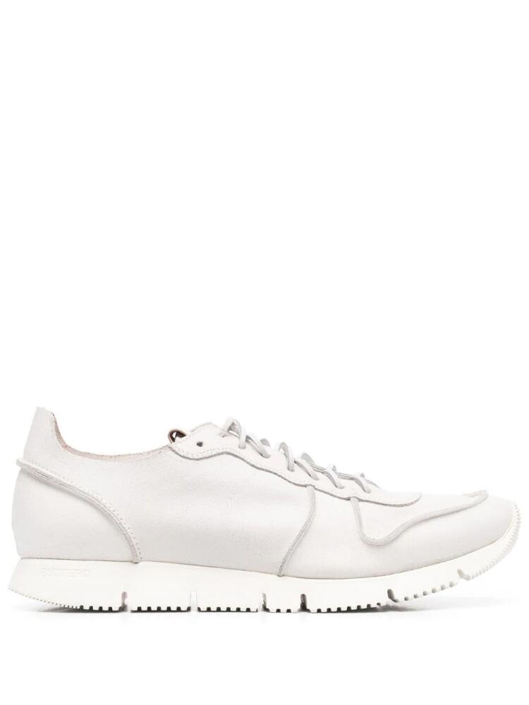 Buttero Carrera leather sneakers - White Cover